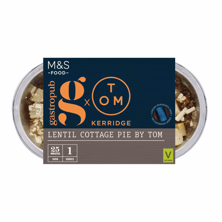 M&S Lentil Cottage Pie by Tom