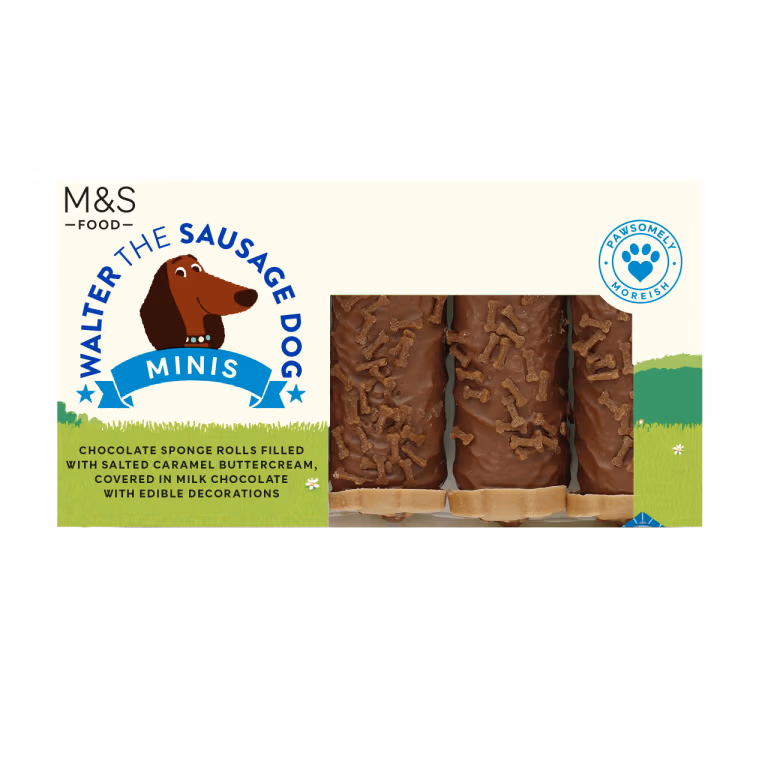 M&S Walter the Sausage Dog Minis