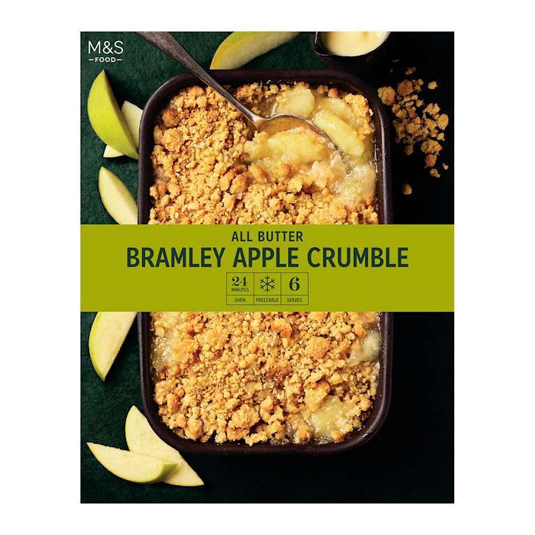 M&S Bramley Apple Crumble