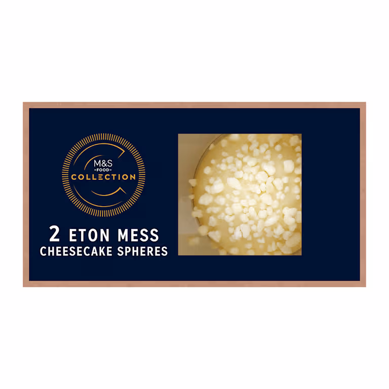 M&S Collection Eton Mess Cheesecake Spheres