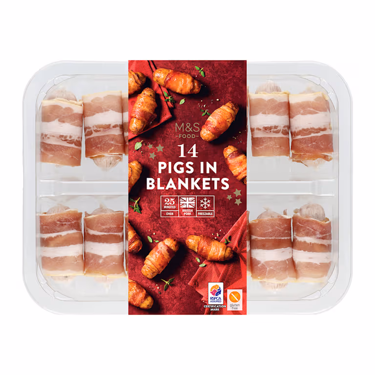 M&S 14 Pigs In Blankets