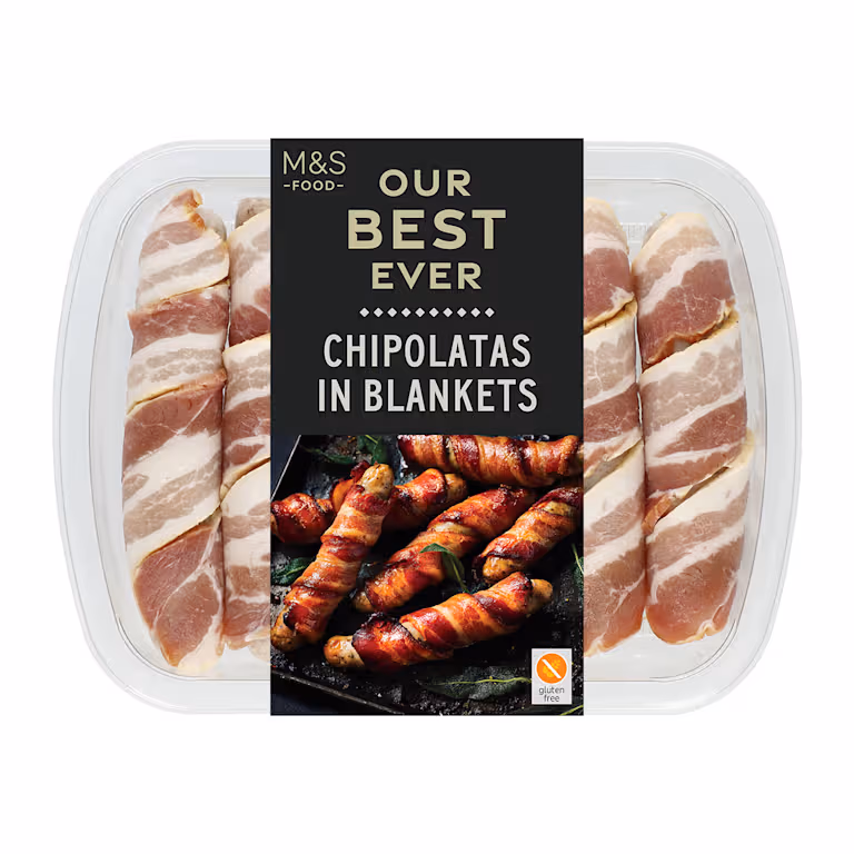 M&S Our Best Ever Chipolatas in Blankets