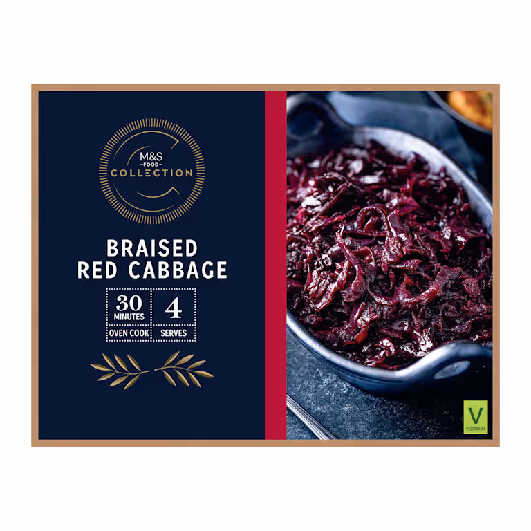 M&S Collection Braised Red Cabbage with Spiced West Country Butter