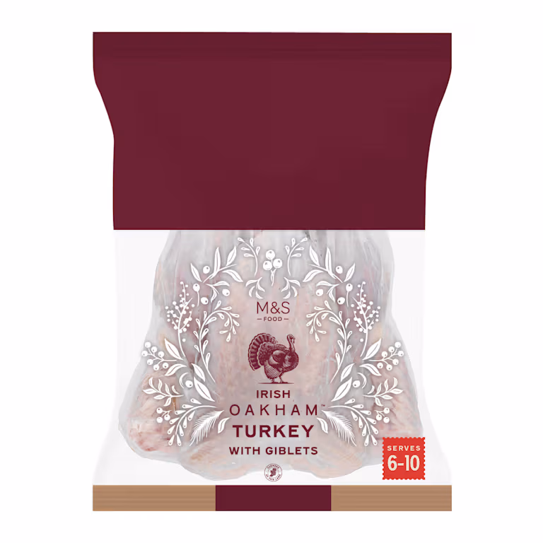 M&S Irish Oakham Turkey with Giblets