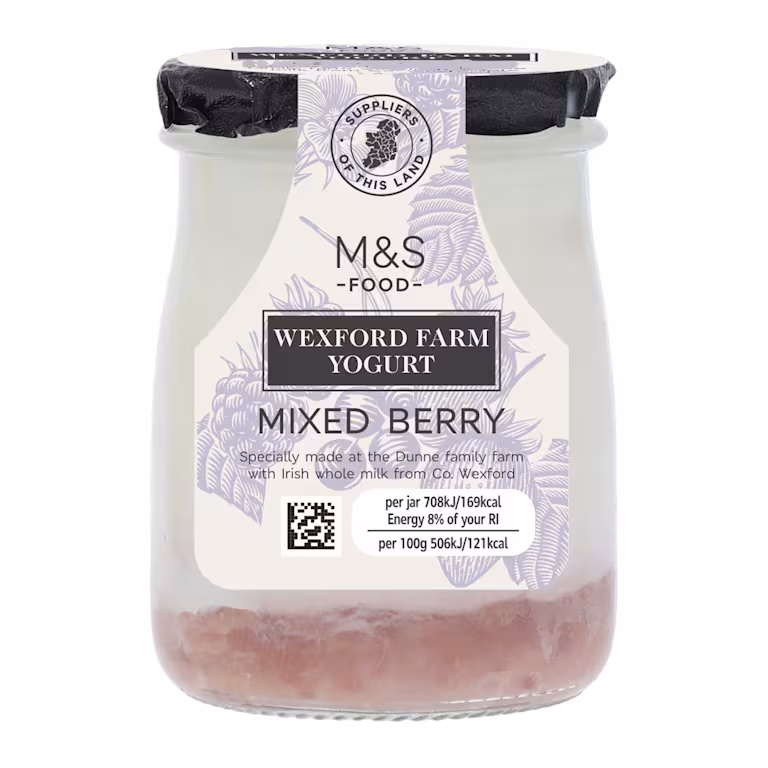 M&S Wexford Farm Yogurt Mixed Berry