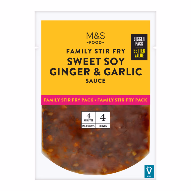 M&S Sweet Soy, Ginger and Garlic Sauce