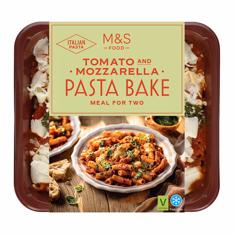 M&S Tomato and Mozzarella Pasta Bake