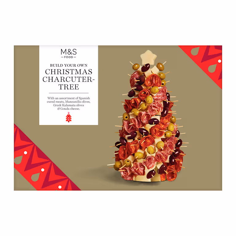 M&S Build Your Own Christmas Charcuter-Tree