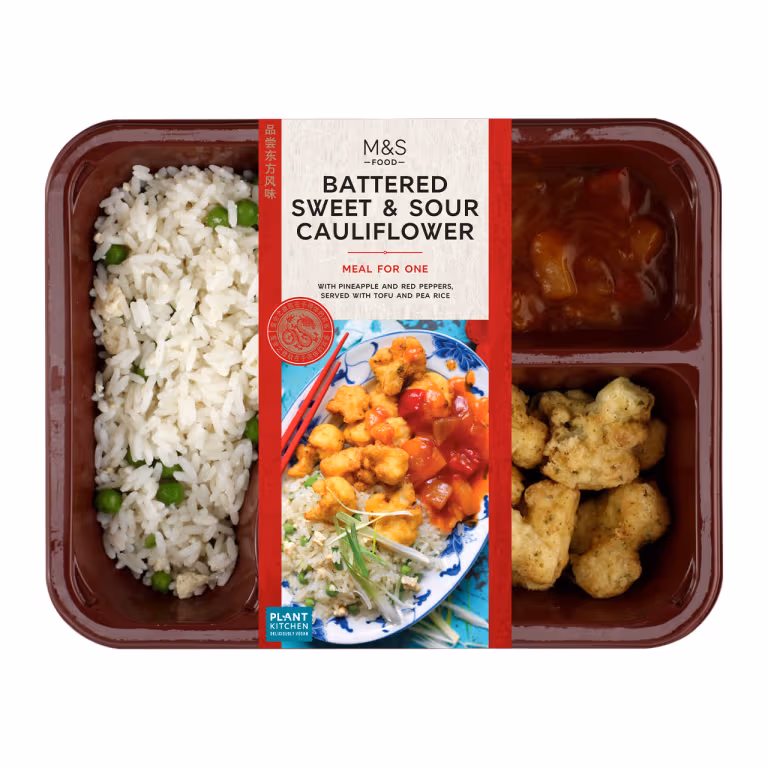 M&S Battered Sweet and Sour Cauliflower