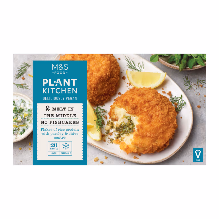 M&S Plant Kitchen Melt in the Middle No Fishcakes