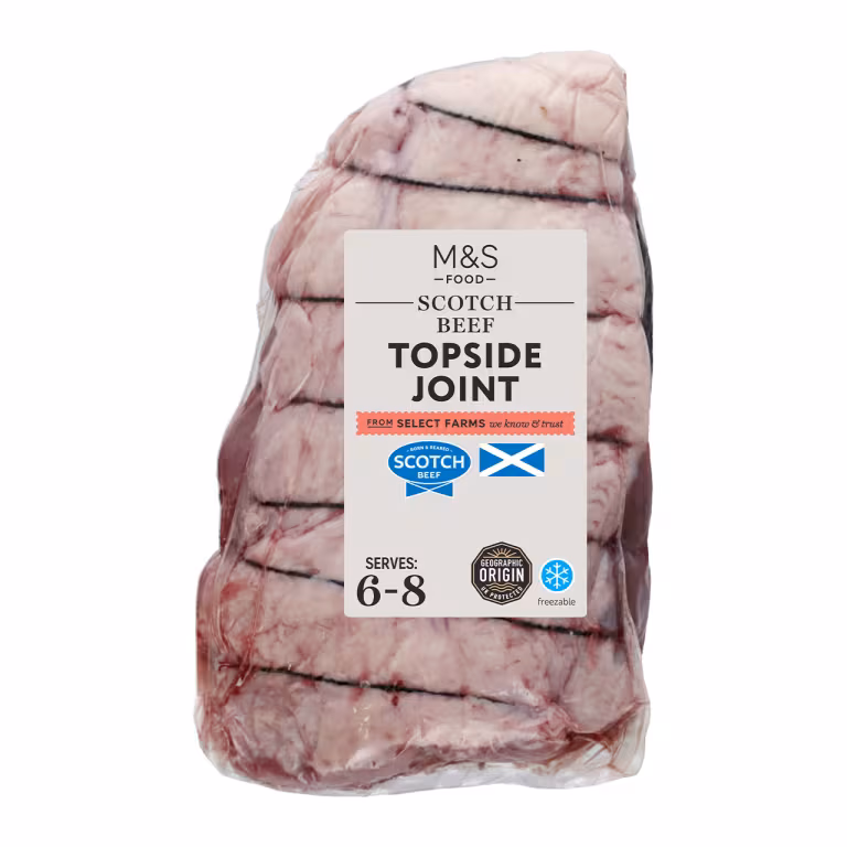 M&S Scottish Beef Topside Joint