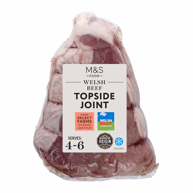 M&S Welsh Beef Topside Joint