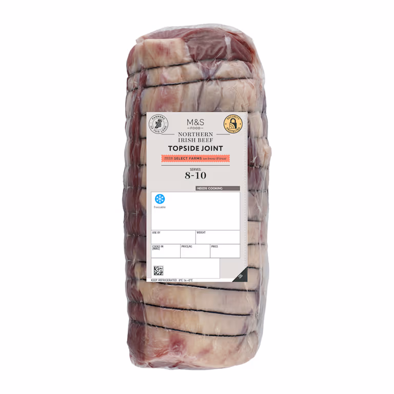 M&S Northern Irish Beef Topside Joint Serves 8-10