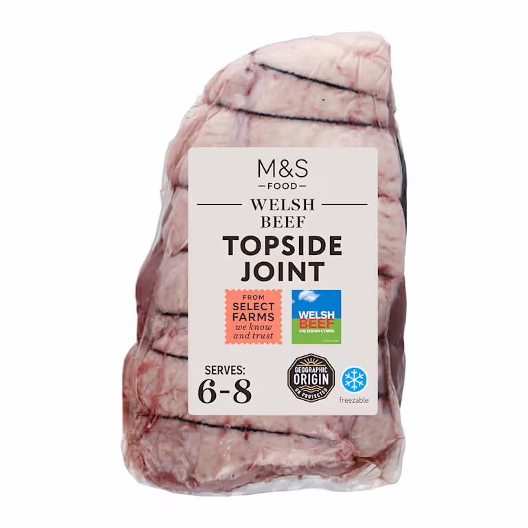 M&S Welsh Beef Topside Joint