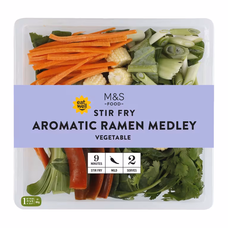 M&S Stir Fry Aromatic Ramen Medley