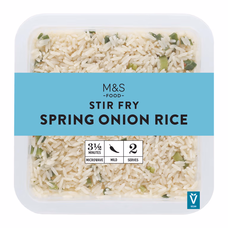 M&S Stir Fry Spring Onion Rice