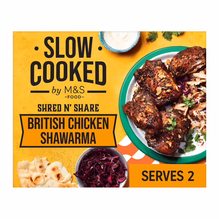 M&S Slow Cooked British Chicken Shawarma