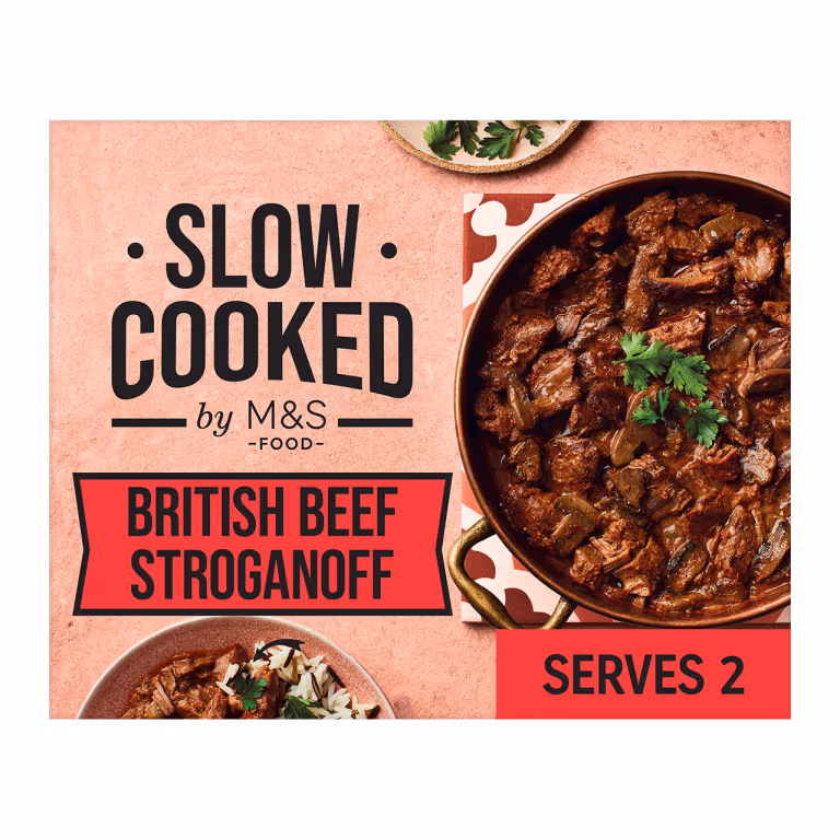 M&S British Beef Stroganoff