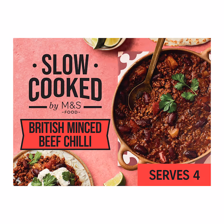 M&S British Minced Beef Chilli