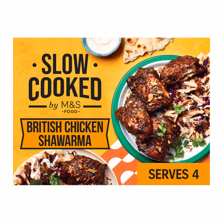 M&S Slow Cooked British Chicken Shawarma