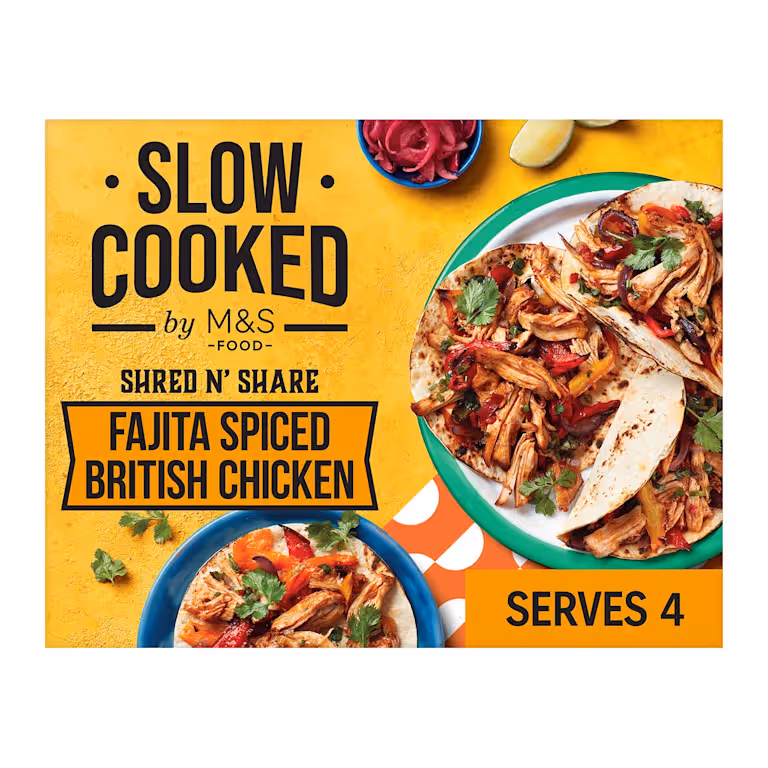 M&S Slow Cooked Fajita Spiced British Chicken