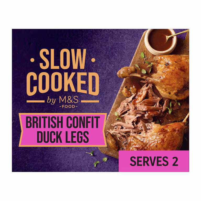 M&S Slow Cooked British Confit Duck Legs