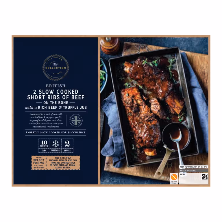 M&S Collection British Slow Cooked Short Ribs of Beef