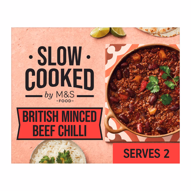 M&S Slow Cooked British Minced Beef Chilli
