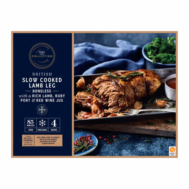 M&S Collection British Slow Cooked Lamb Leg