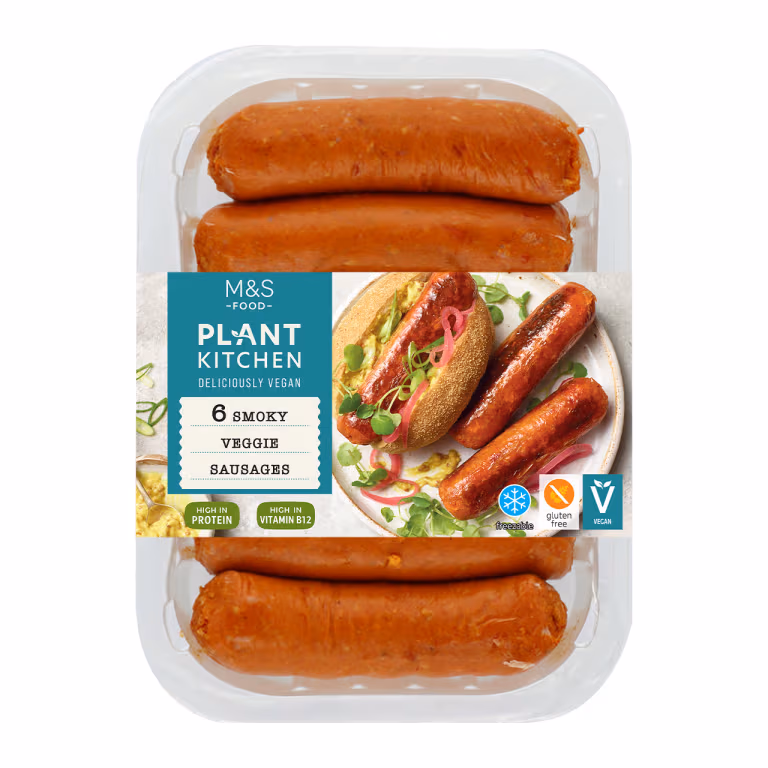 M&S Plant Kitchen Smoky Veggie Sausages