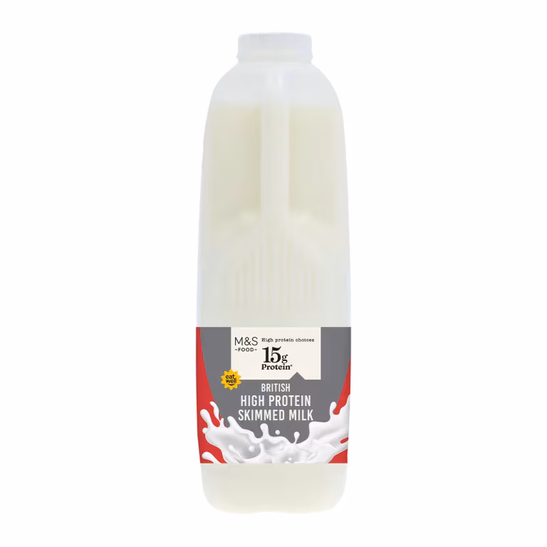 M&S British High Protein Skimmed Milk