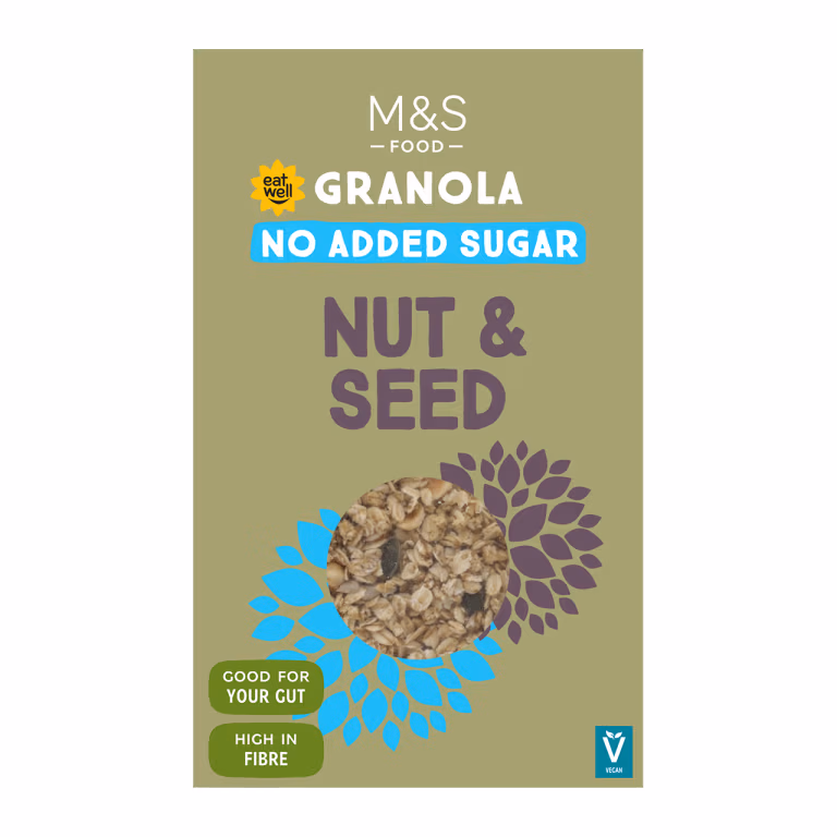 M&S No Added Sugar Nut and Seed Granola