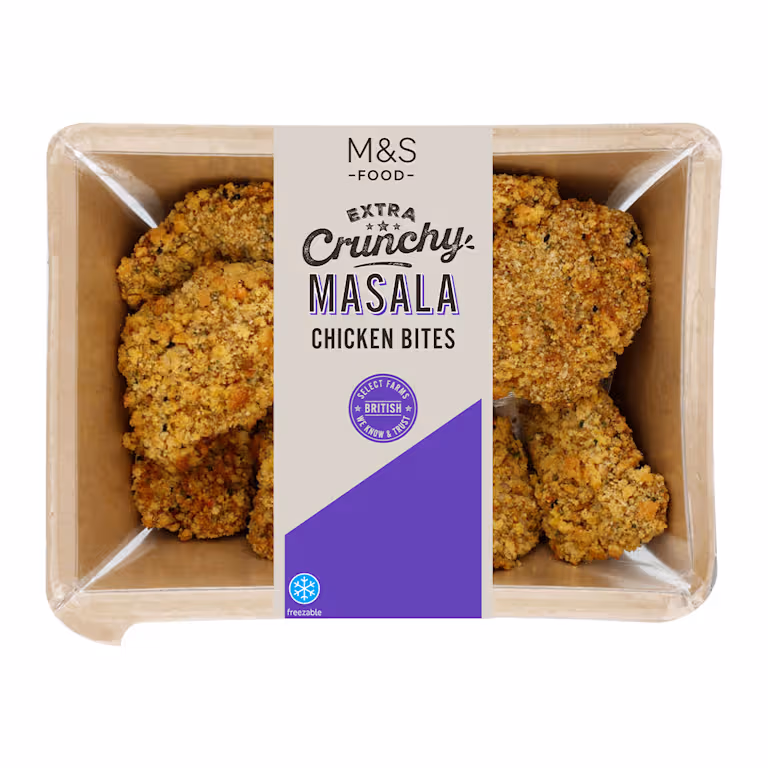 M&S Masala Chicken Bites with Mango Chutney Drizzle