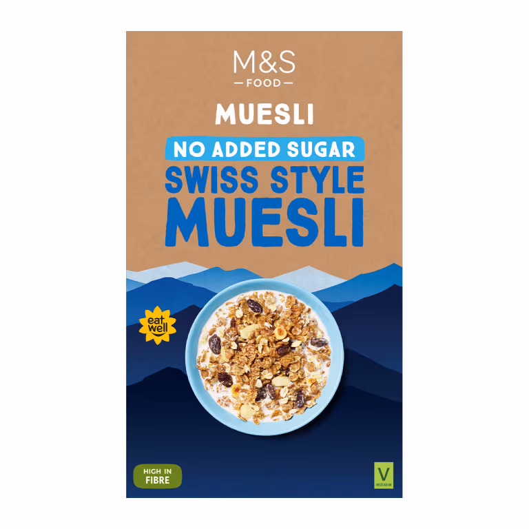 M&S No Added Sugar Swiss Style Muesli