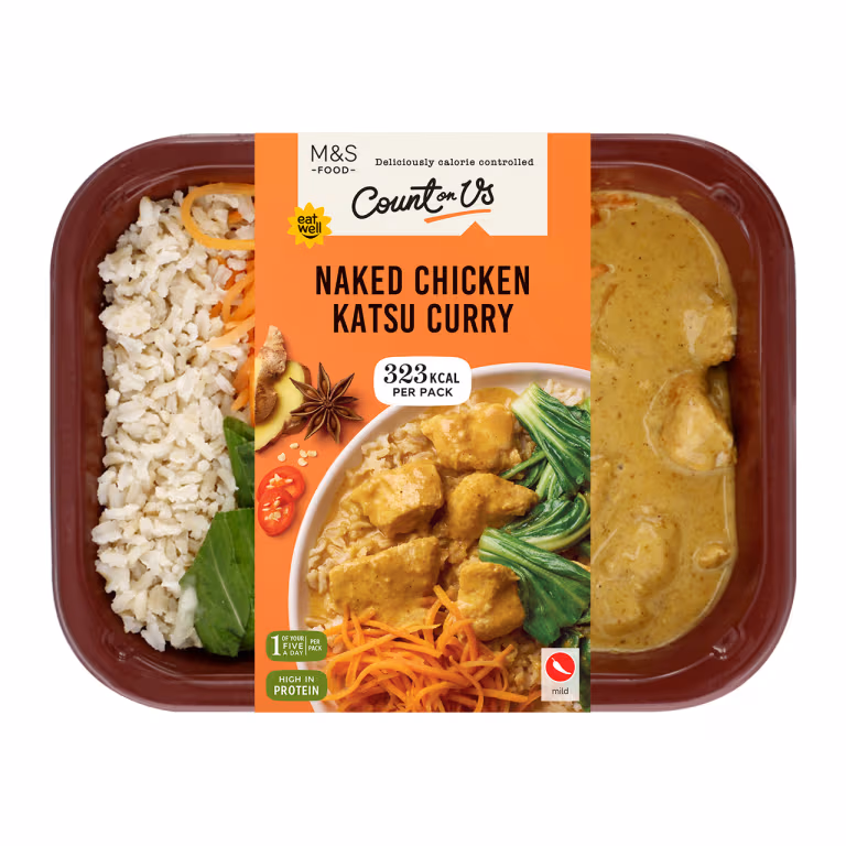 M&S Count on Us Naked Chicken Katsu Curry