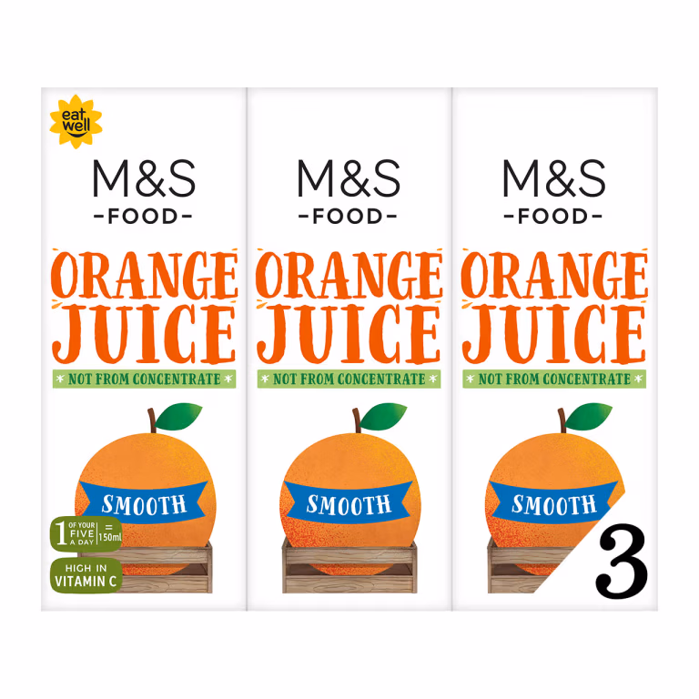 M&S Smooth Orange Juice