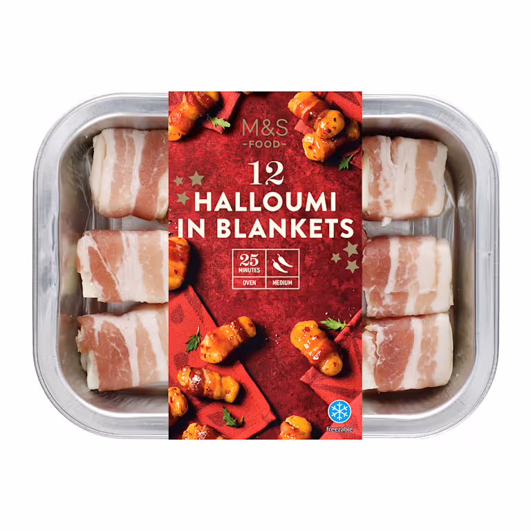 M&S Halloumi in Blankets