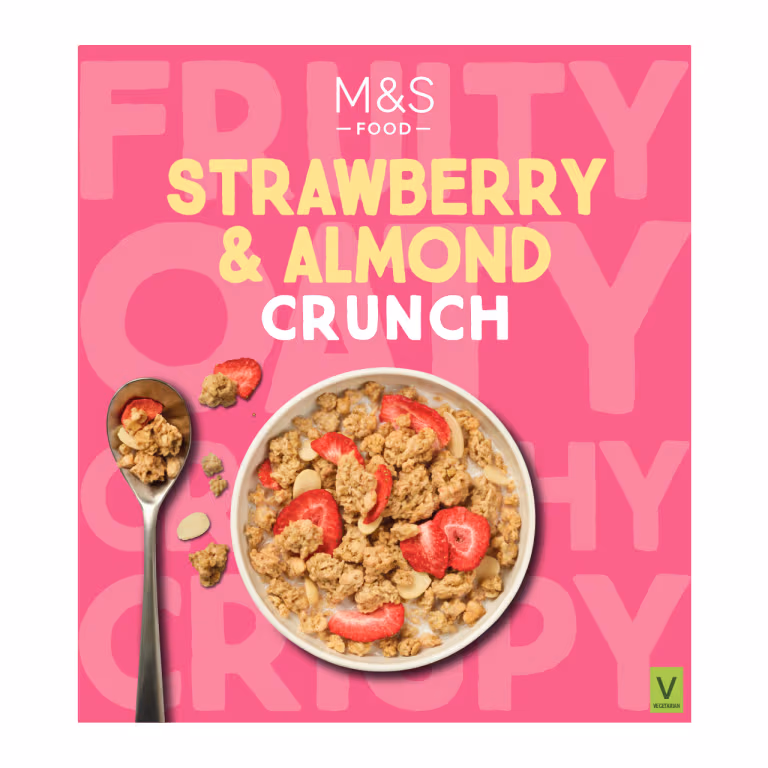M&S Strawberry and Almond Crunch