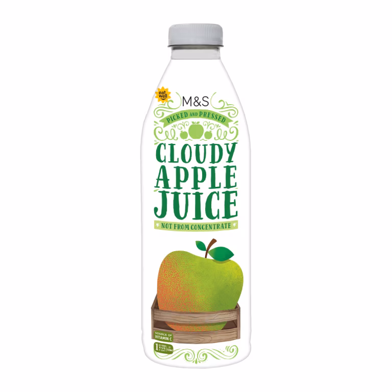 M&S Cloudy Apple Juice