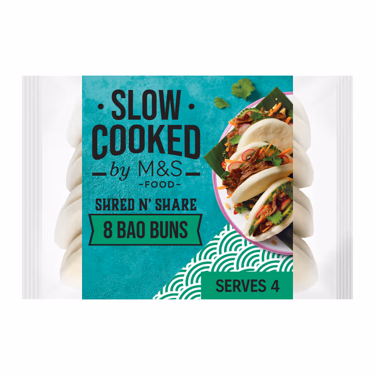 M&S Slow Cooked Shred N' Share Bao Buns