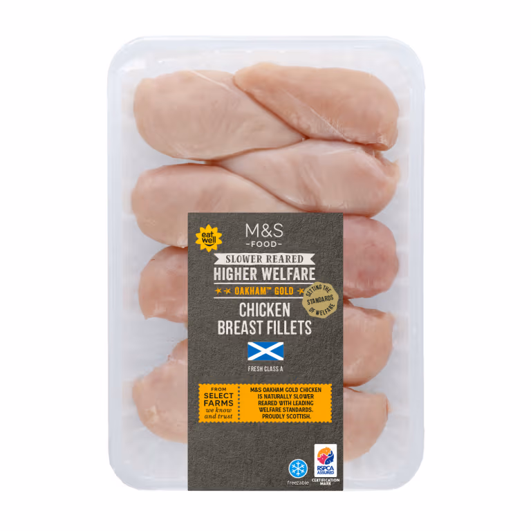 M&S Oakham Gold Chicken Breast Fillets