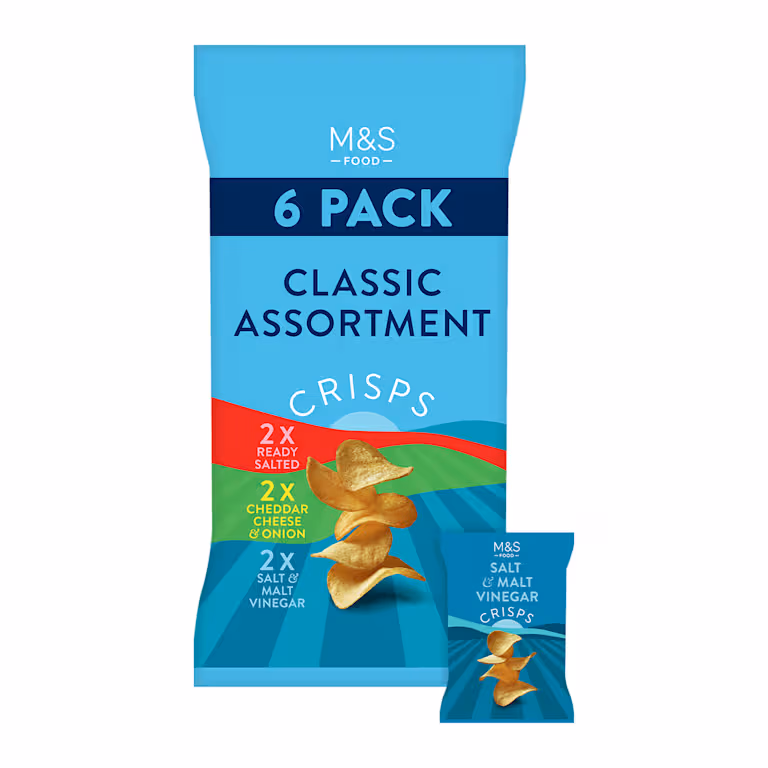 M&S Classic Assortment Crisps
