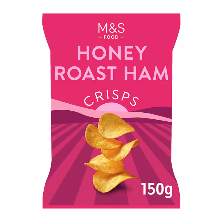 M&S Honey Roast Ham Crisps