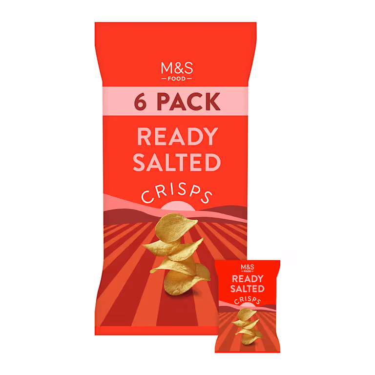 M&S Ready Salted Crisps