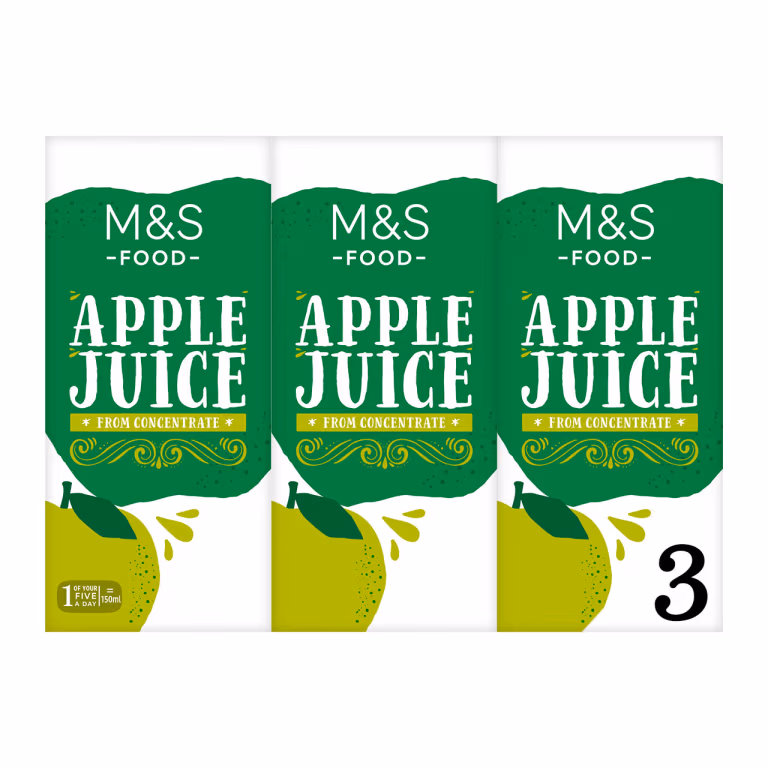 M&S Apple Juice
