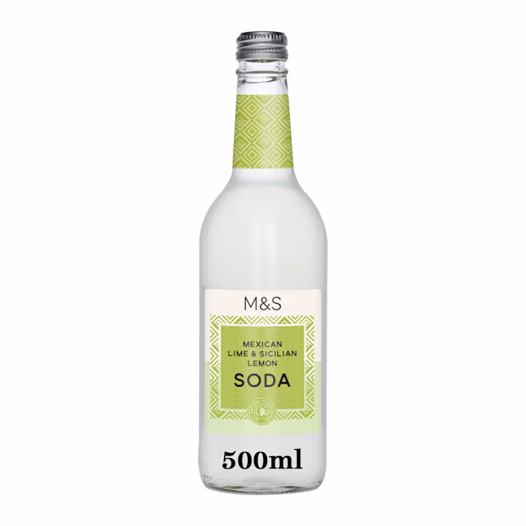M&S Mexican Lime and Sicilian Lemon Soda