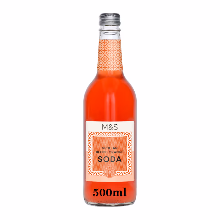 M&S Sicilian Blood Orange Soda