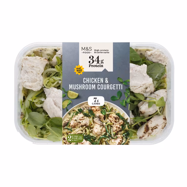 M&S Chicken & Mushroom Courgetti