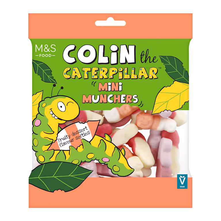 M&S Colin the Caterpillar Mini Munchers