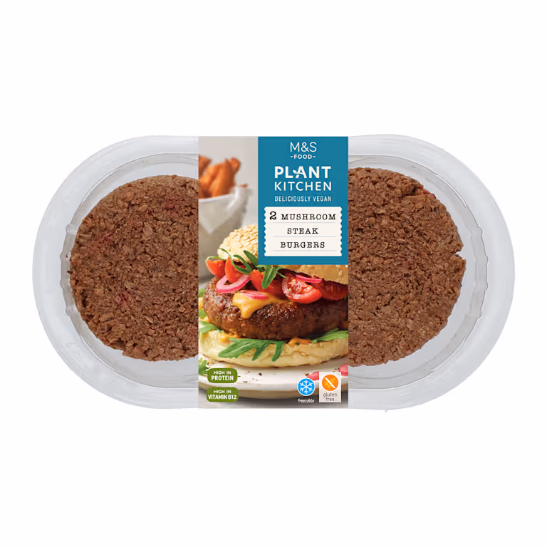 M&S Plant Kitchen Steak Burgers